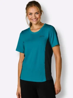 Funktionsshirt mit Kontrast-Einsätzen