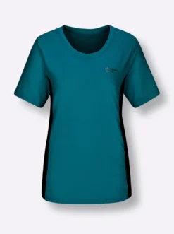 Funktionsshirt mit Kontrast-Einsätzen