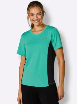 Funktionsshirt mit Kontrast-Einsätzen