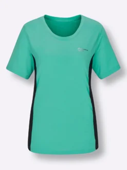 Funktionsshirt mit Kontrast-Einsätzen