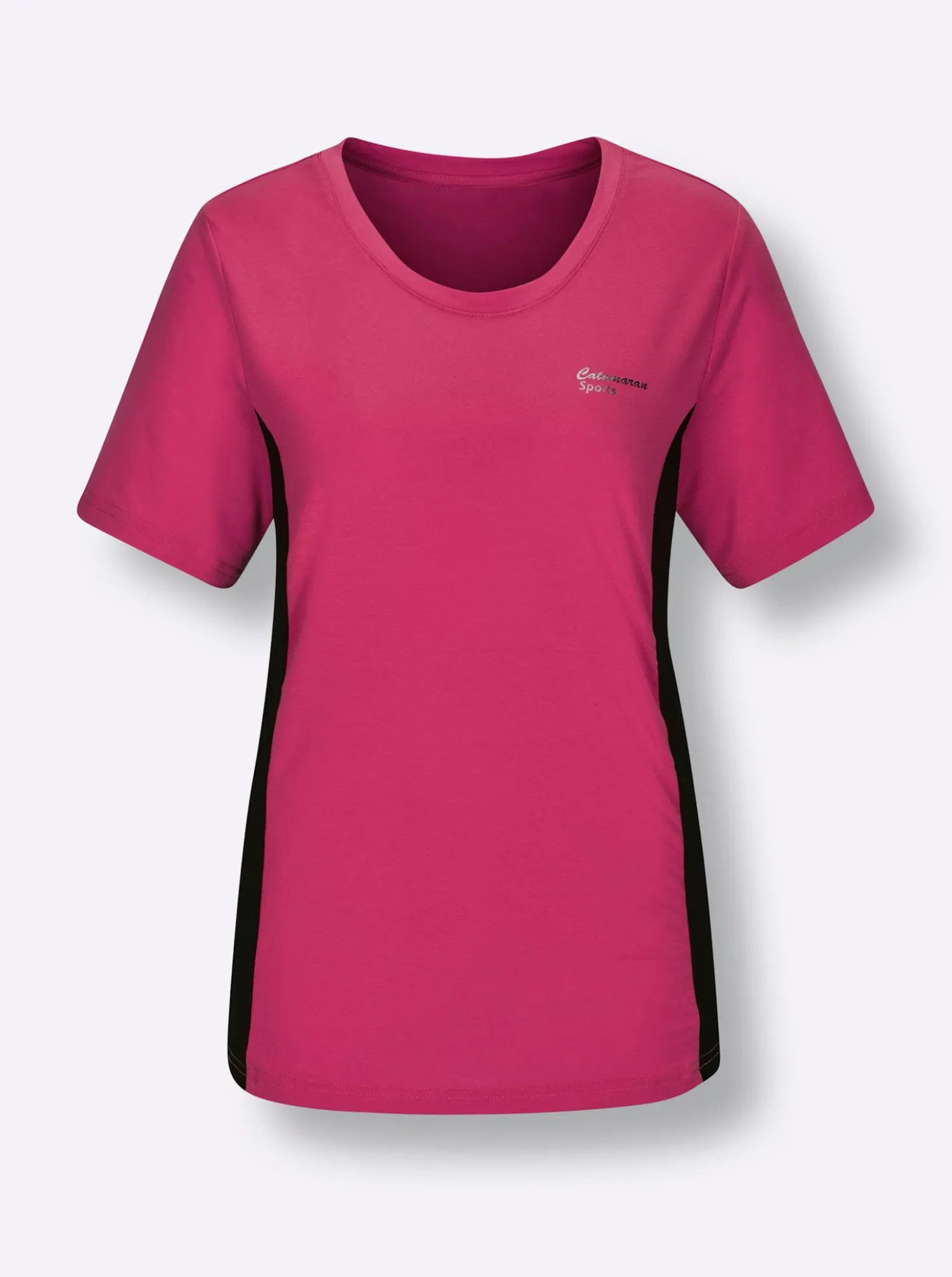 Funktionsshirt mit Kontrast-Einsätzen