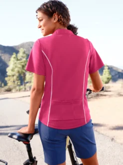 Funktionsshirt mit 3-teiliger Rückentasche