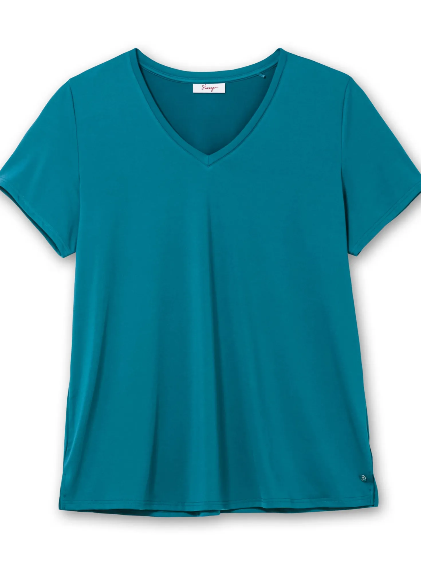 Funktionsshirt mit V-Ausschnitt