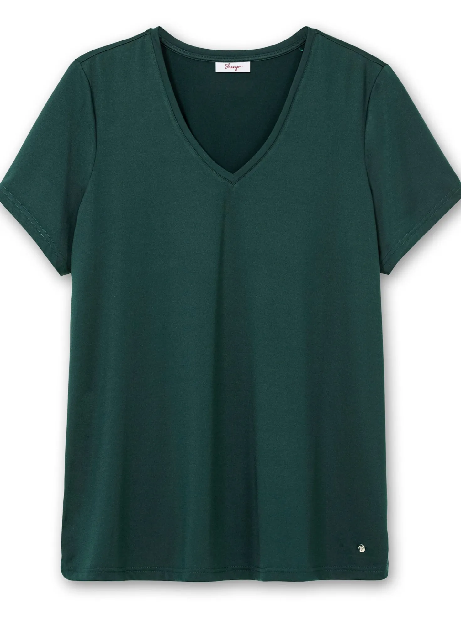 Funktionsshirt mit V-Ausschnitt