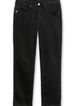 Gerade Jeans mit Bodyforming-Effekt