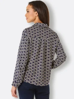 Hemdbluse in Lyocell-Qualität