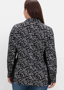 Hemdbluse mit Alloverprint