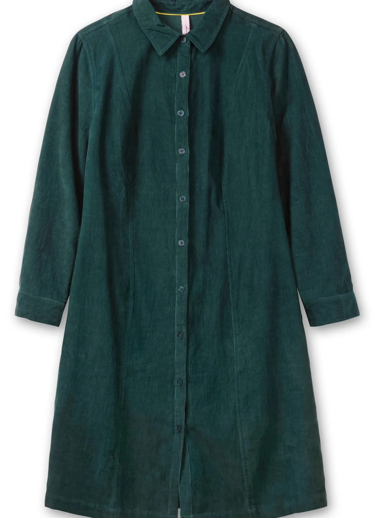 Hemdblusenkleid aus weichem Cord