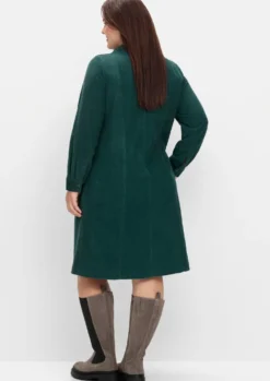 Hemdblusenkleid aus weichem Cord