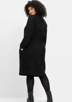 Hemdblusenkleid aus weichem Cord