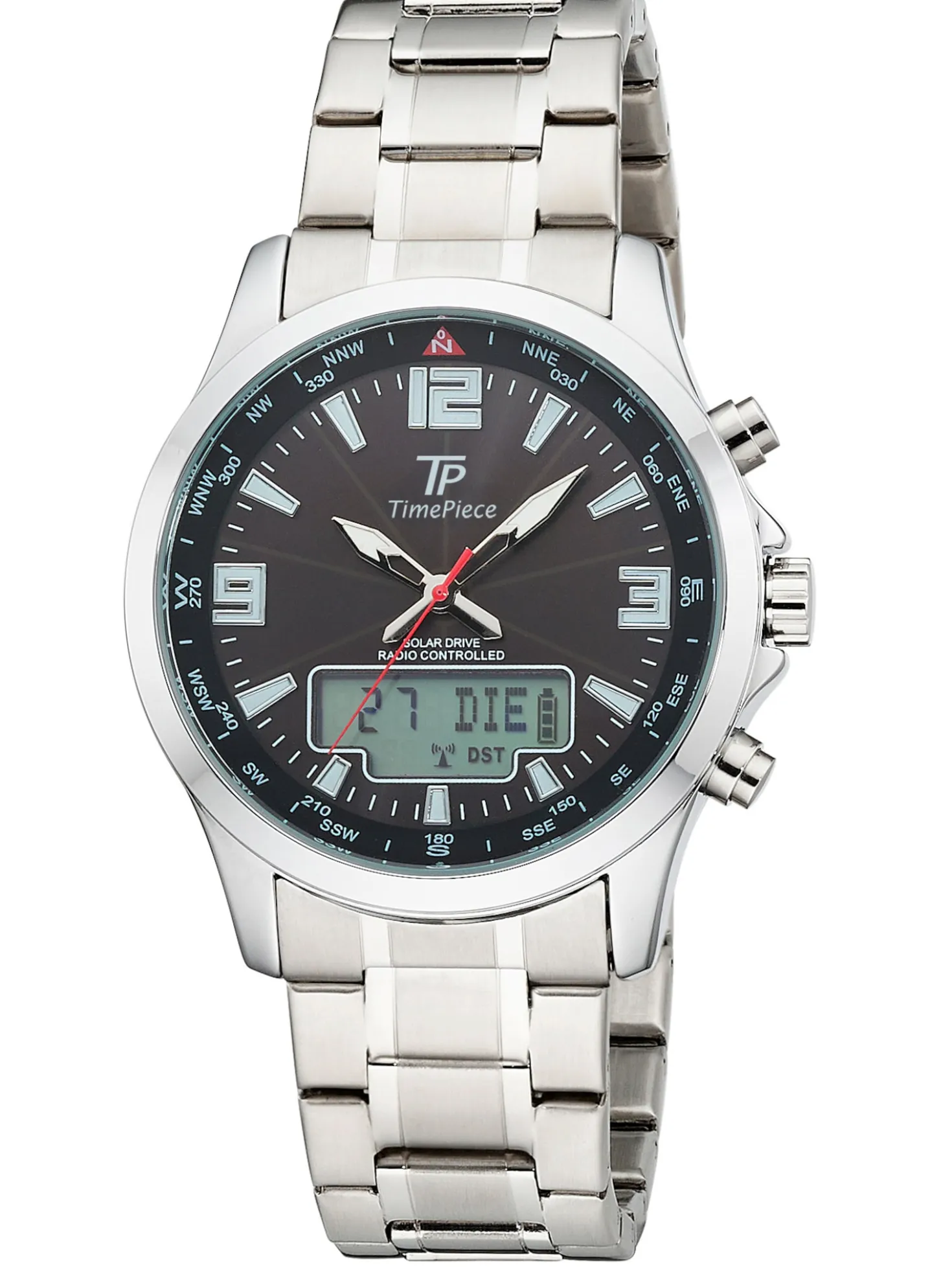 Herren-Funk-Solar-Chronograph