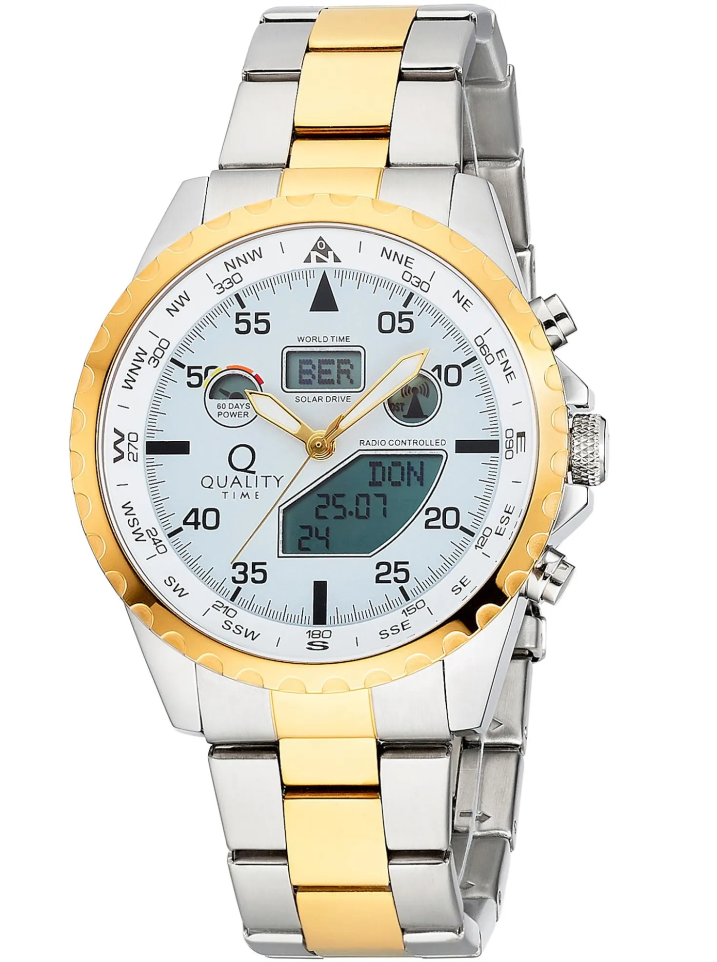 Herren-Funk-Solar-Chronograph