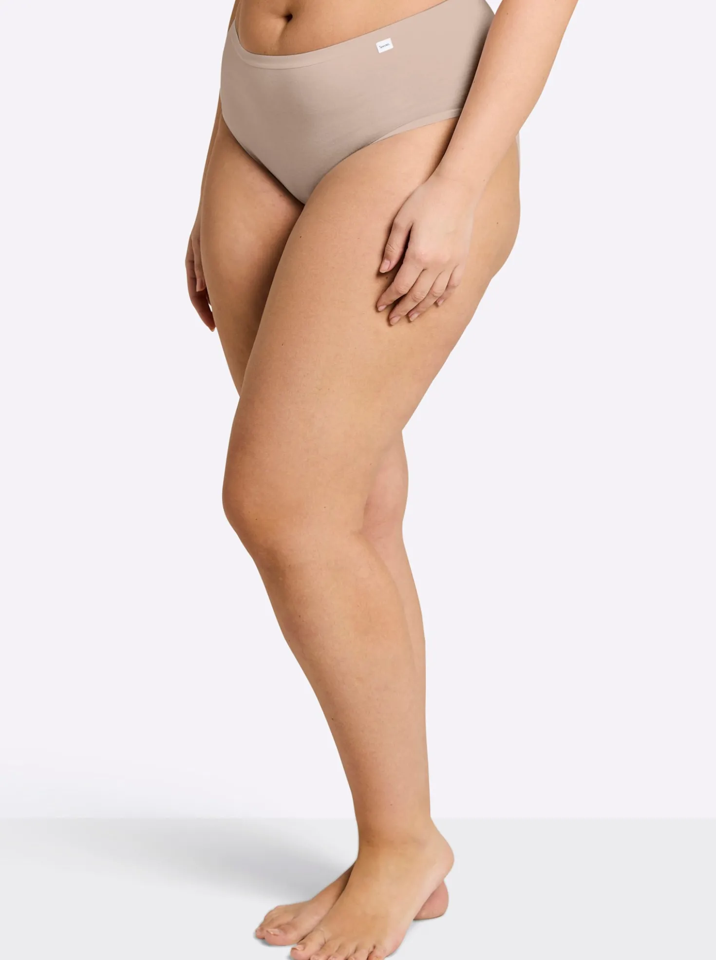Hüftslip mit elastischen Abschlüssen