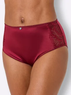 Hüftslip mit seitlichem Spitzeneinsatz