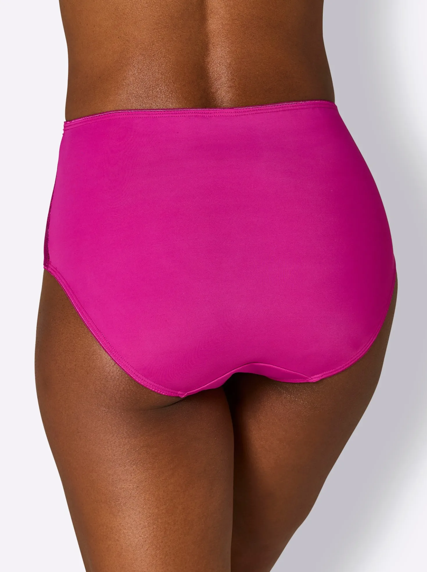 Hüftslip mit Spitzen-Einsatz seitlich
