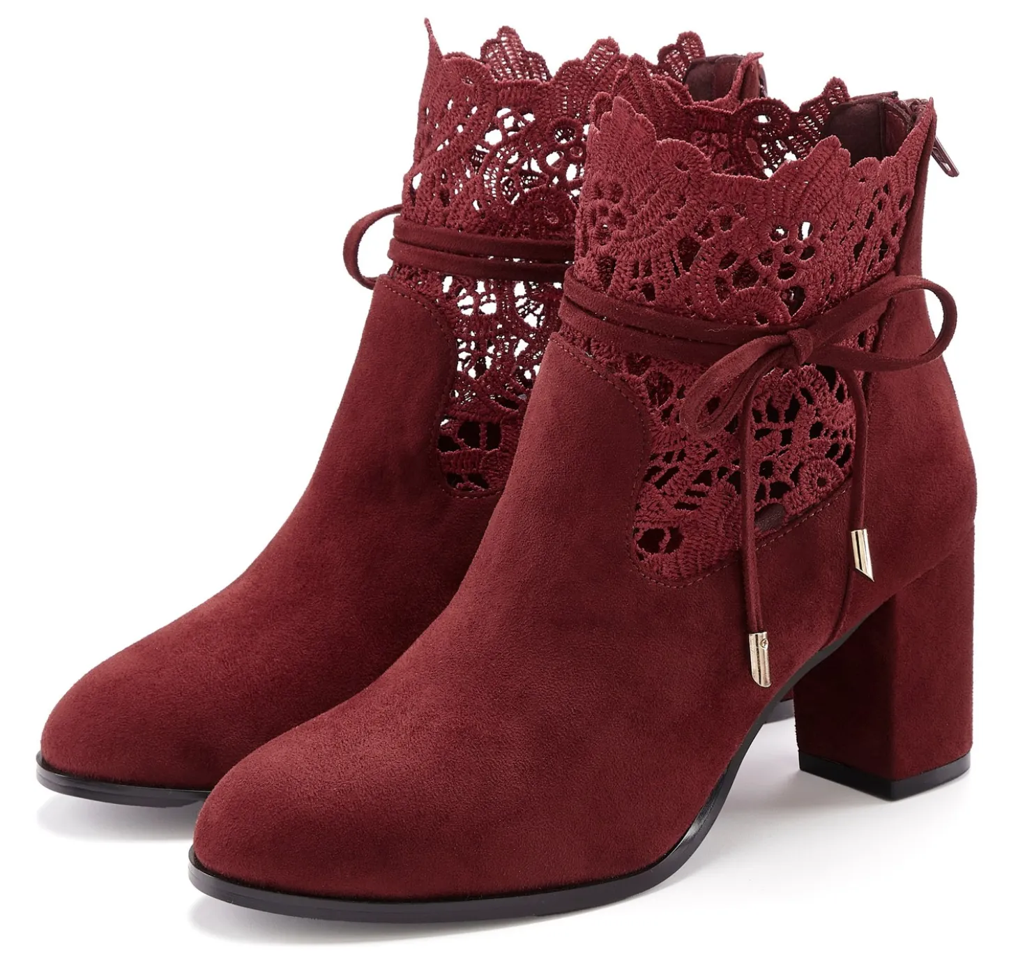 High-Heel-Stiefelette