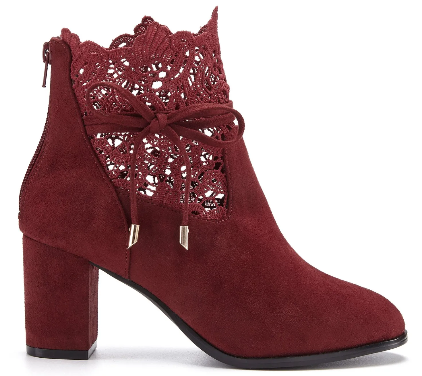 High-Heel-Stiefelette