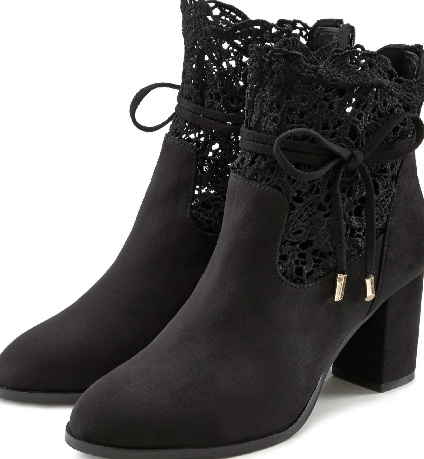 High-Heel-Stiefelette