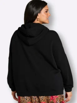 Hoodie mit Statementprint