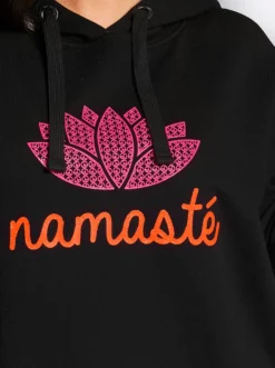 Hoodie mit Statementprint