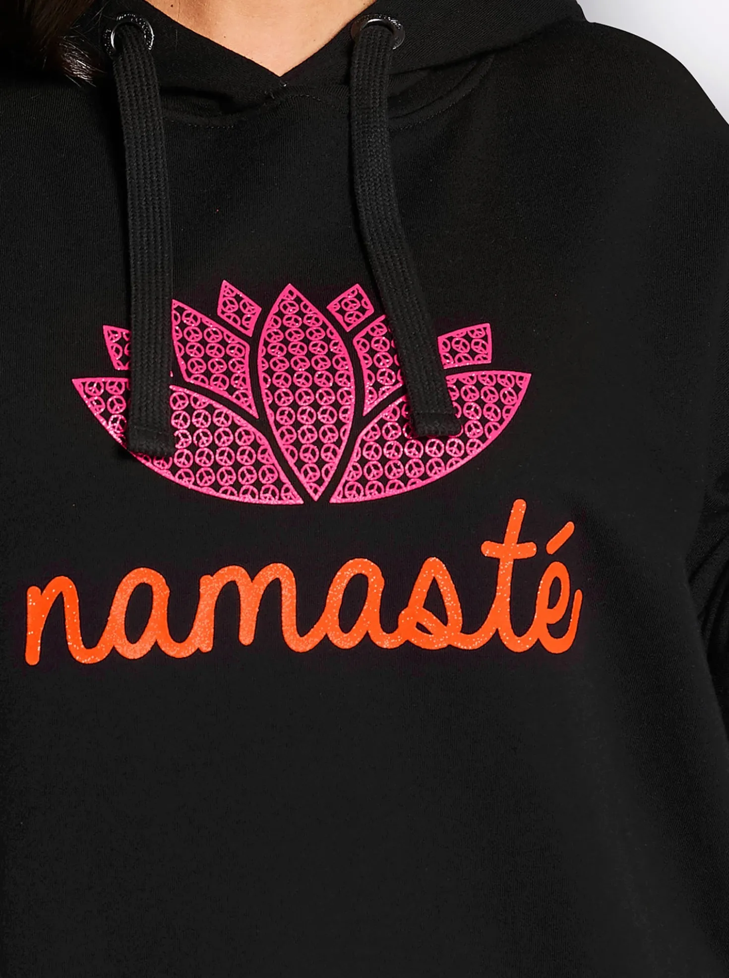 Hoodie mit Statementprint