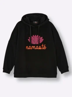 Hoodie mit Statementprint