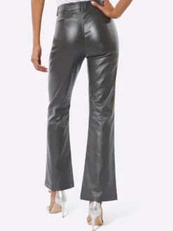 Hose aus Leder-Imitat