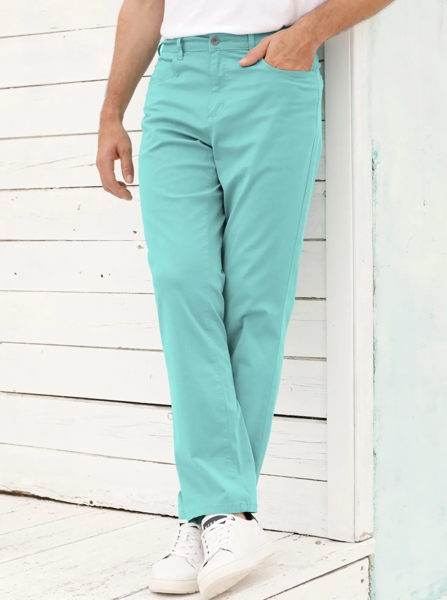 Hose aus Sommer-Twill