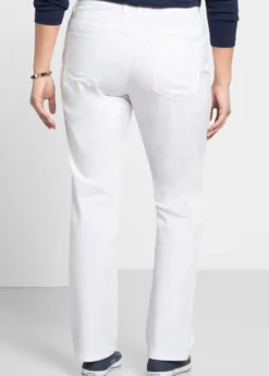 Hose in gerader Form, aus Twill