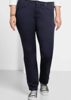 Hose in gerader Form, aus Twill