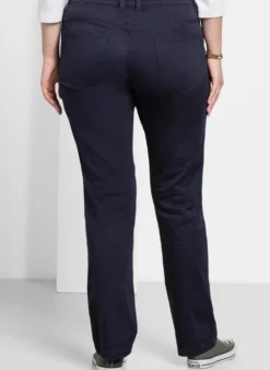 Hose in gerader Form, aus Twill