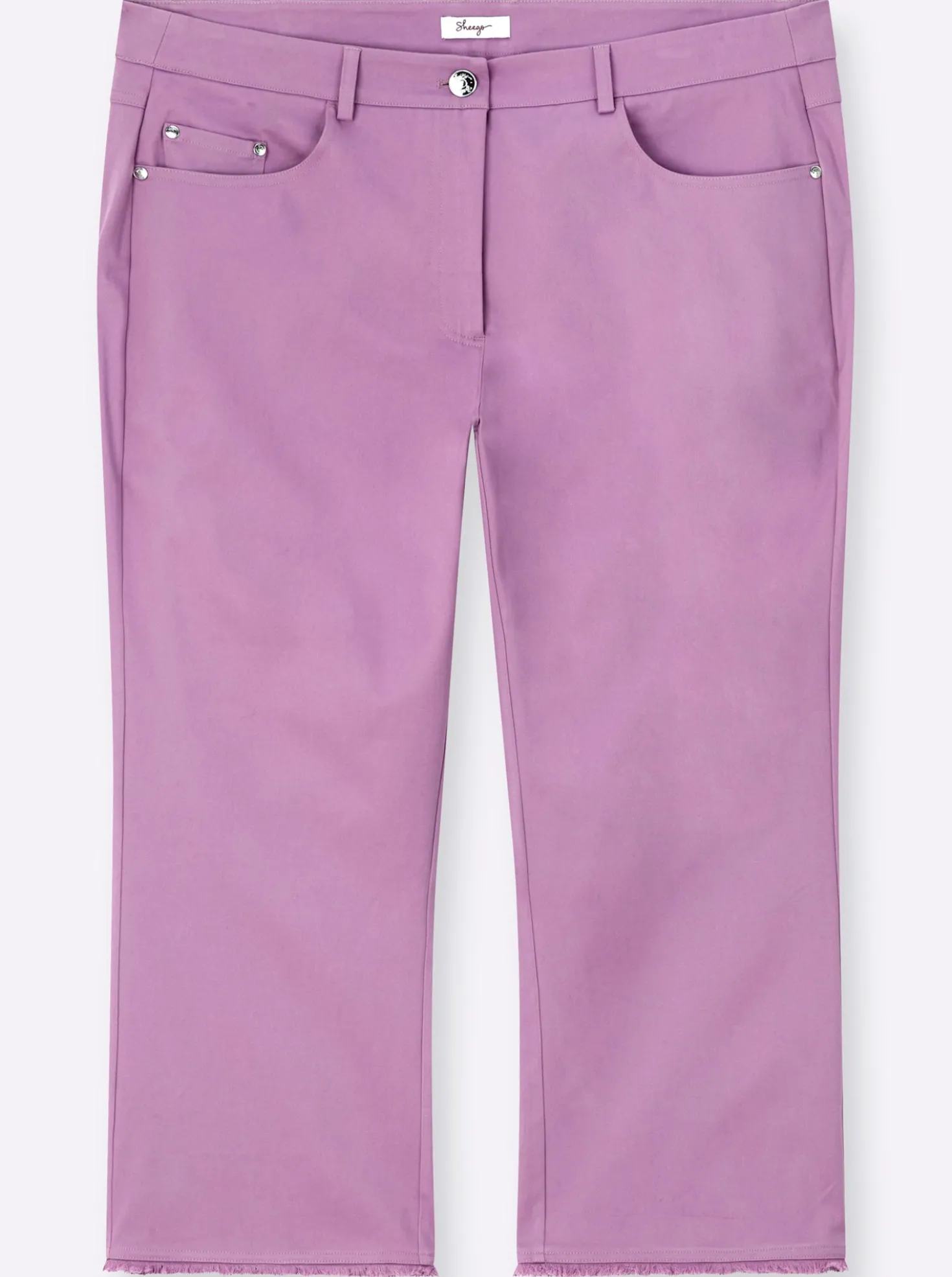 7/8-Hose in leichter Bootcut-Form