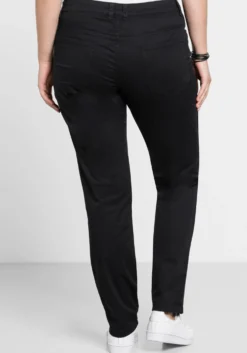 Hose in schmaler Form, aus Twill