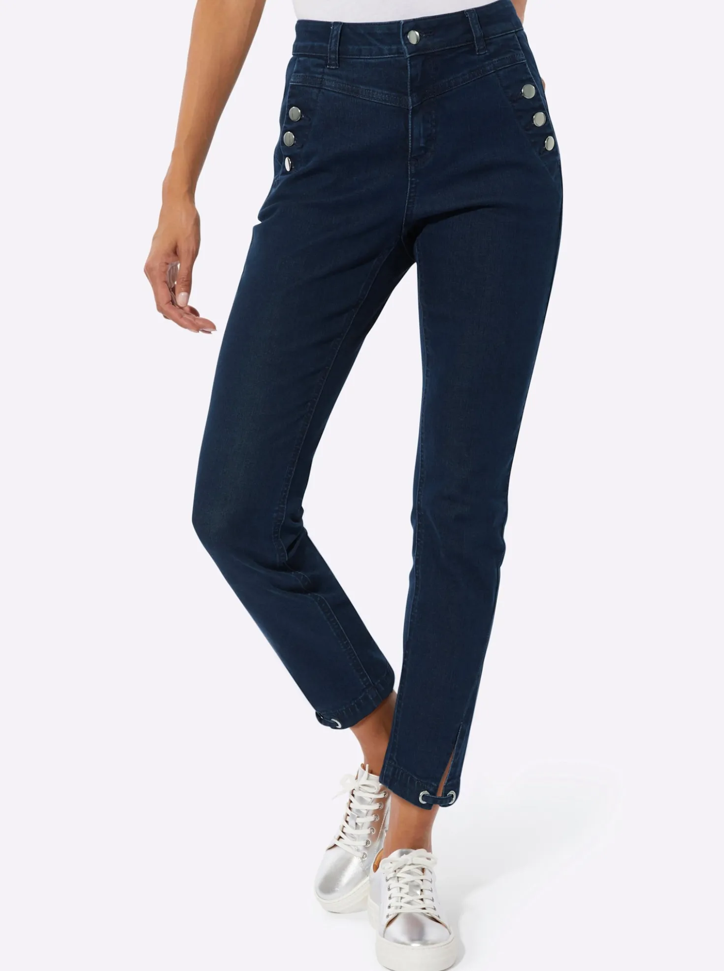 7/8-Hose mit Baumwolle
