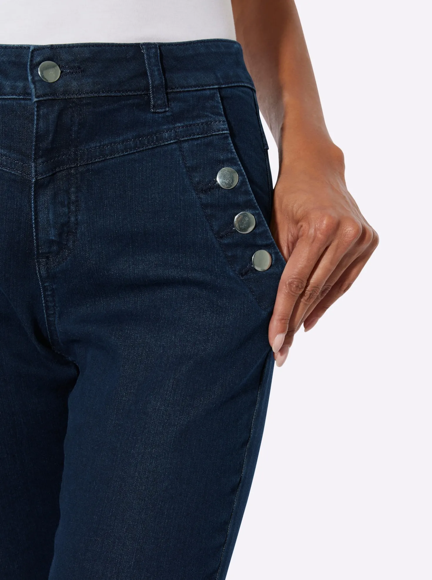 7/8-Hose mit Baumwolle