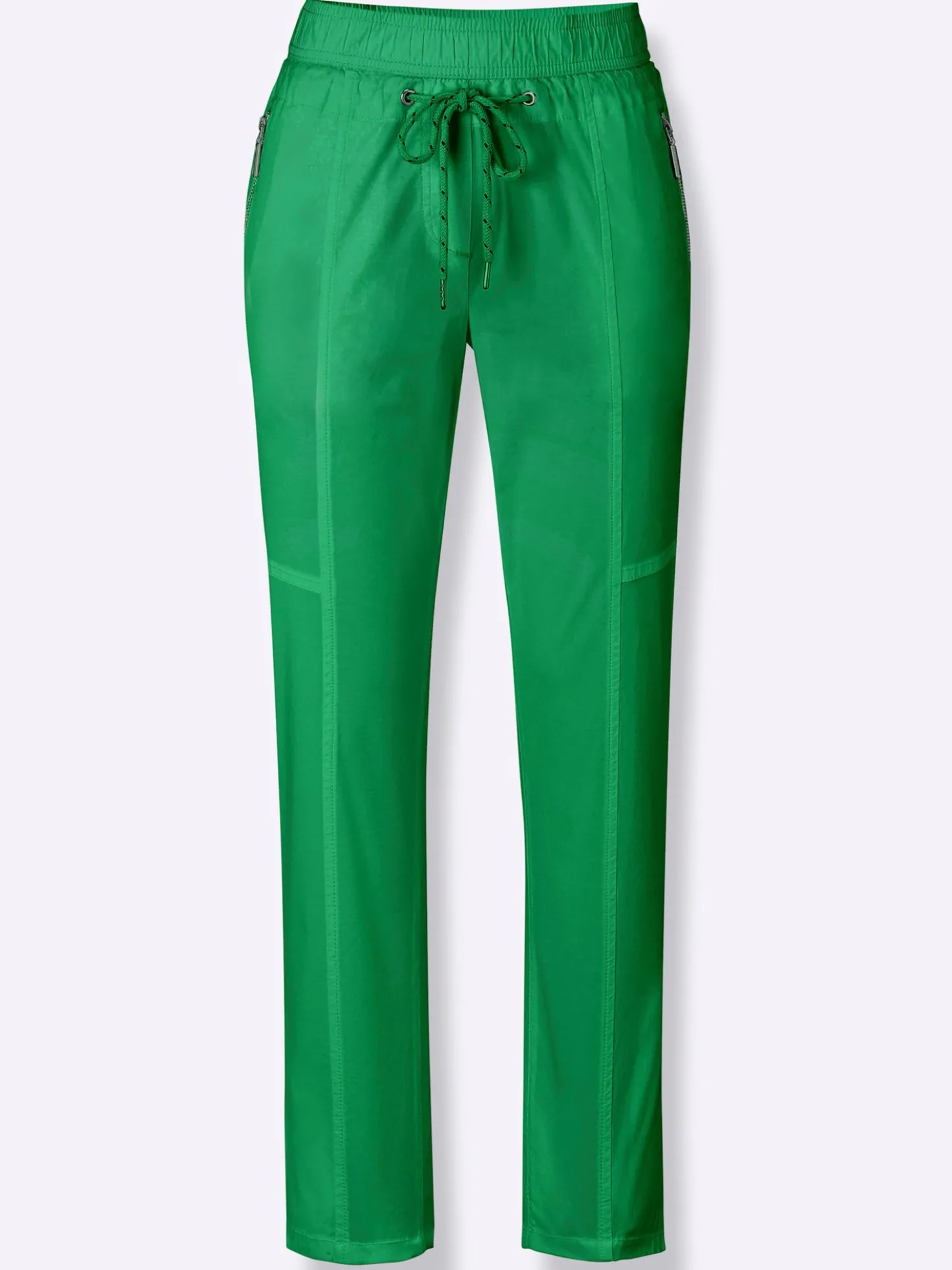 7/8-Hose mit Reißverschluss-Taschen