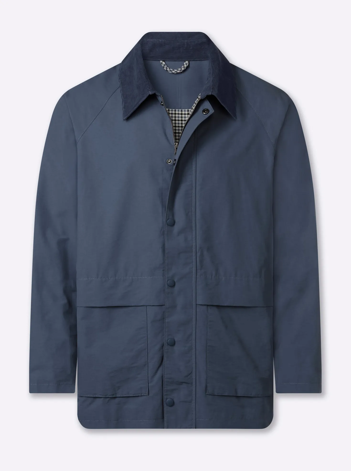 Jacke mit Flanell-Karofutter