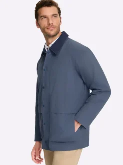 Jacke mit Flanell-Karofutter