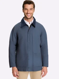 Jacke mit Flanell-Karofutter