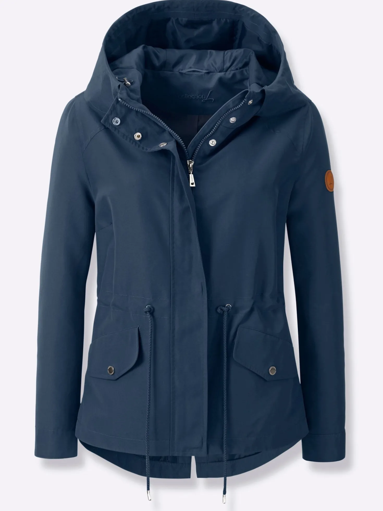 Jacke mit Gehschlitz hinten