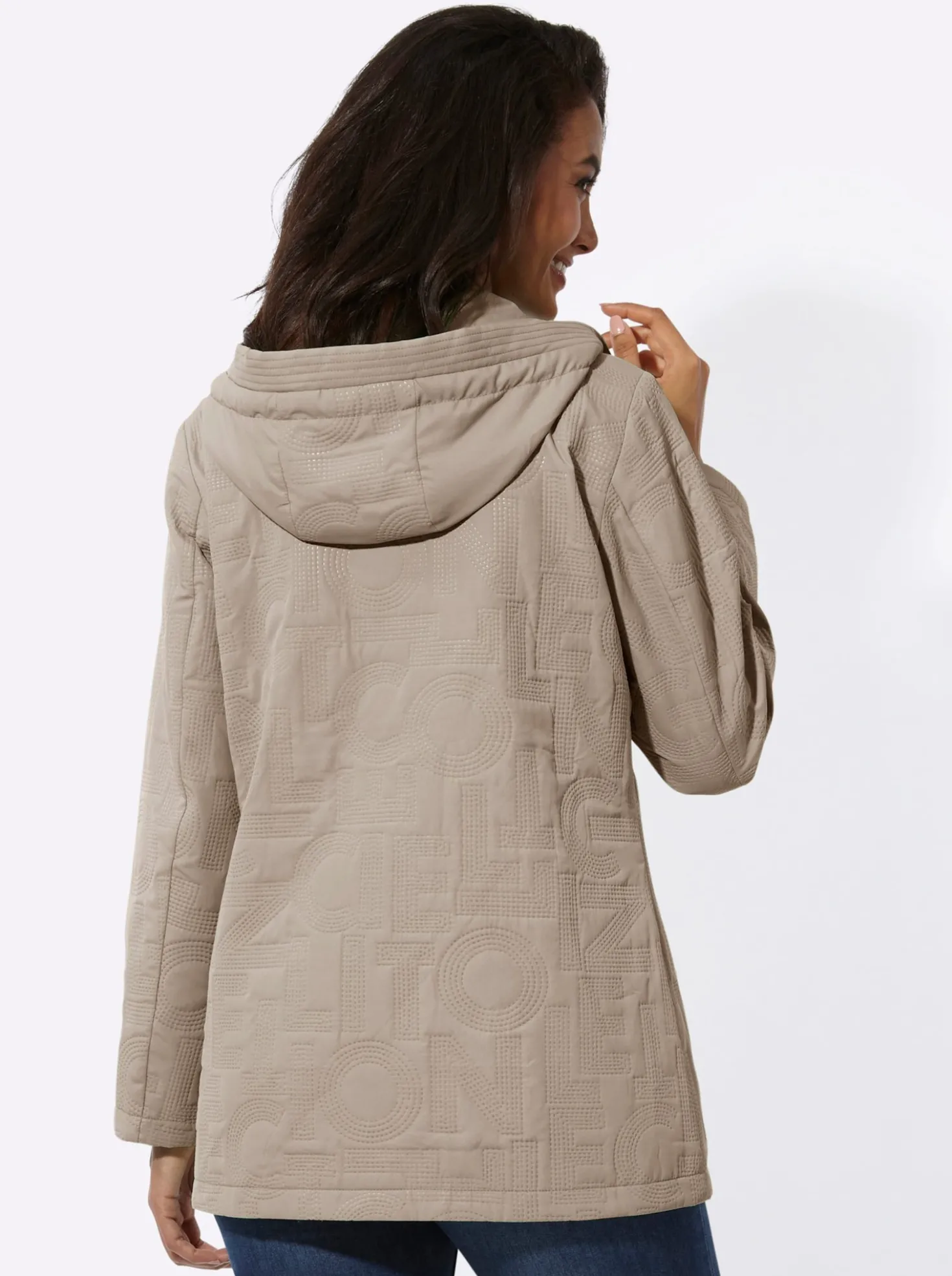 Jacke mit leichter Wattierung