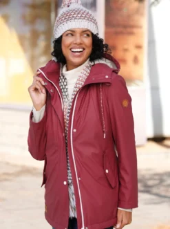 Jacke mit Teddy-Futter
