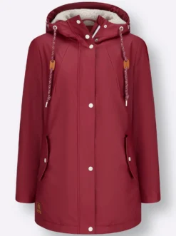 Jacke mit Teddy-Futter