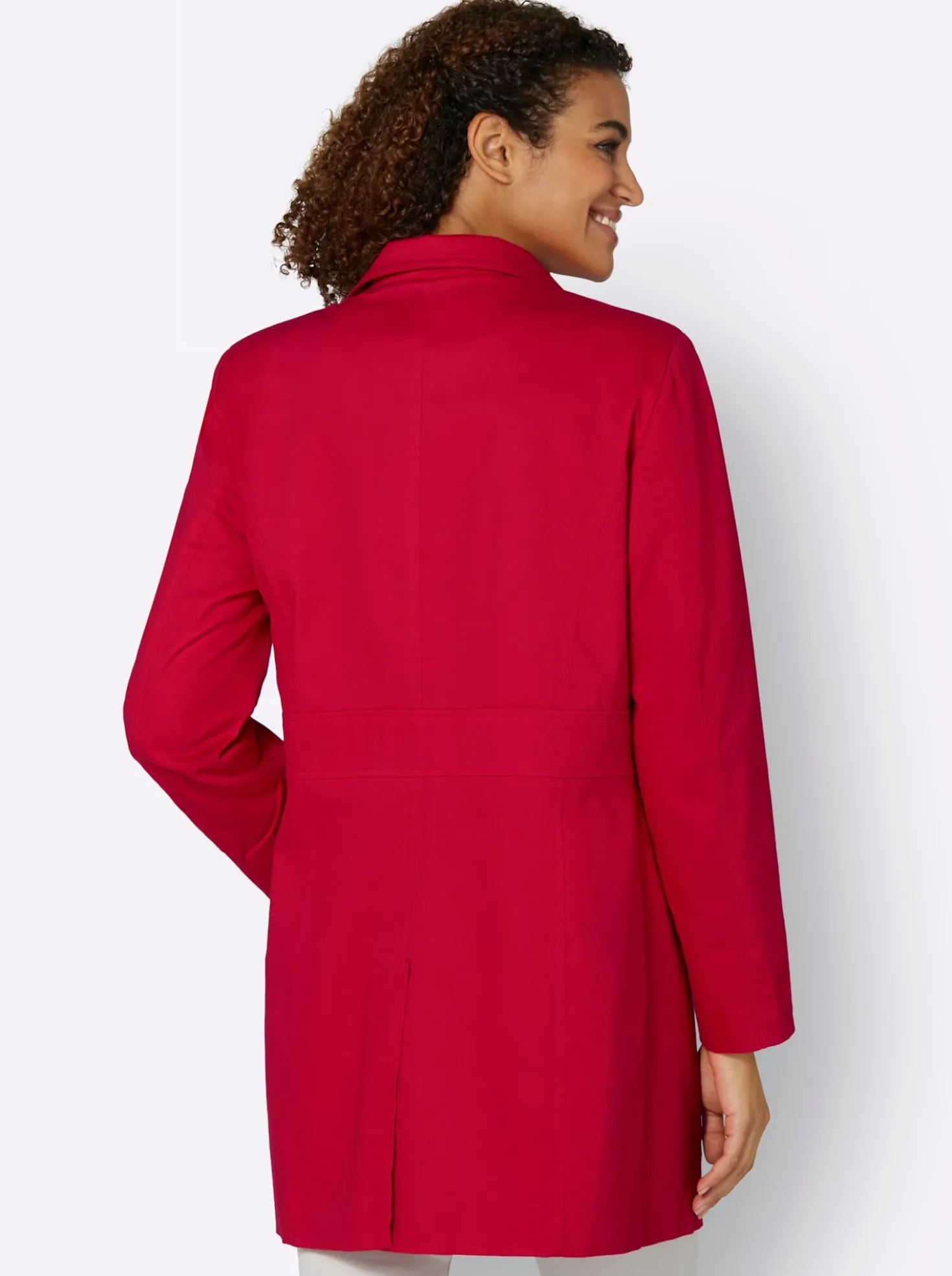 Jacke mit variablem Kragen