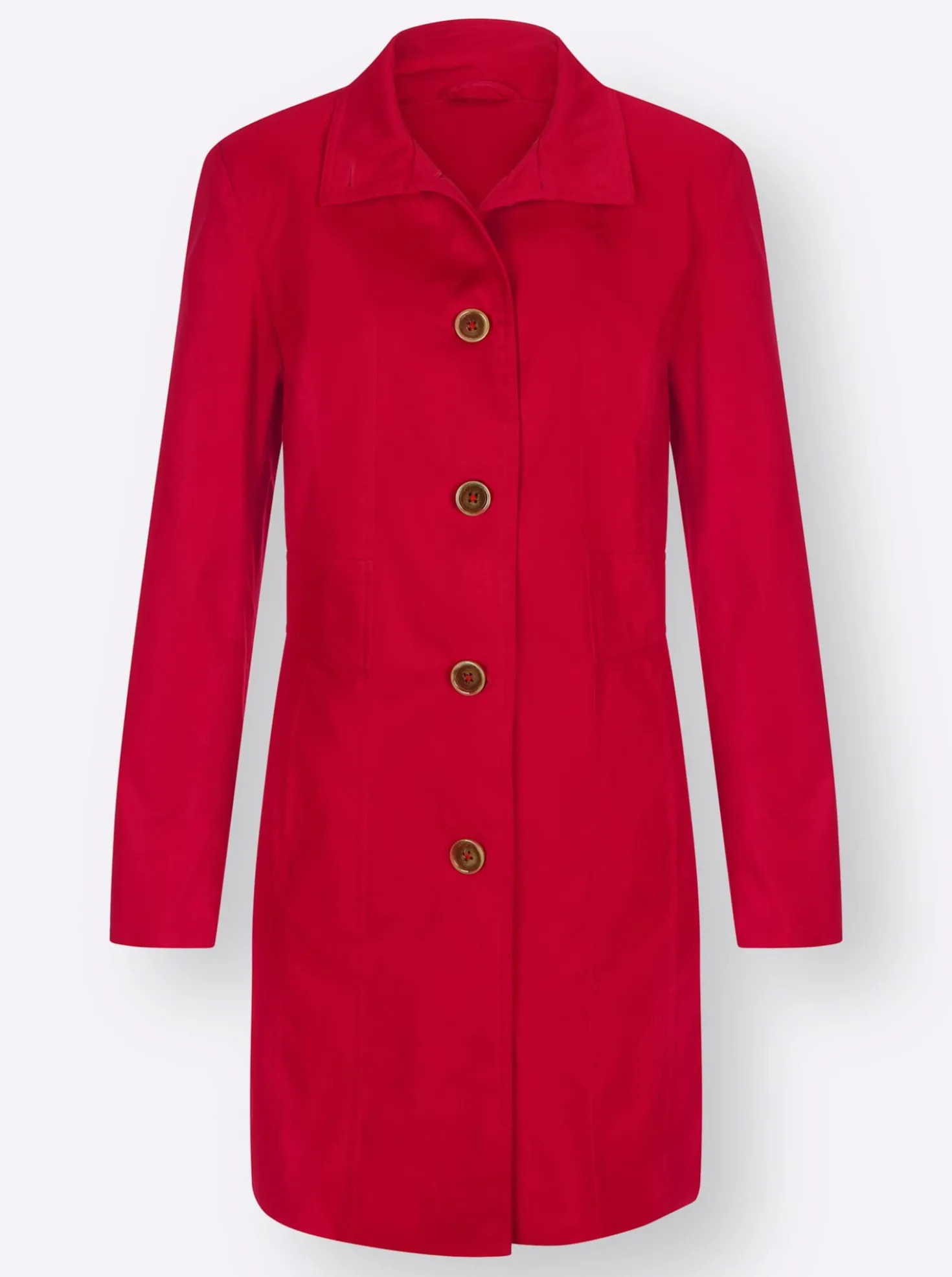 Jacke mit variablem Kragen