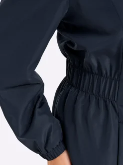 Jacke mit voluminösem Kragen