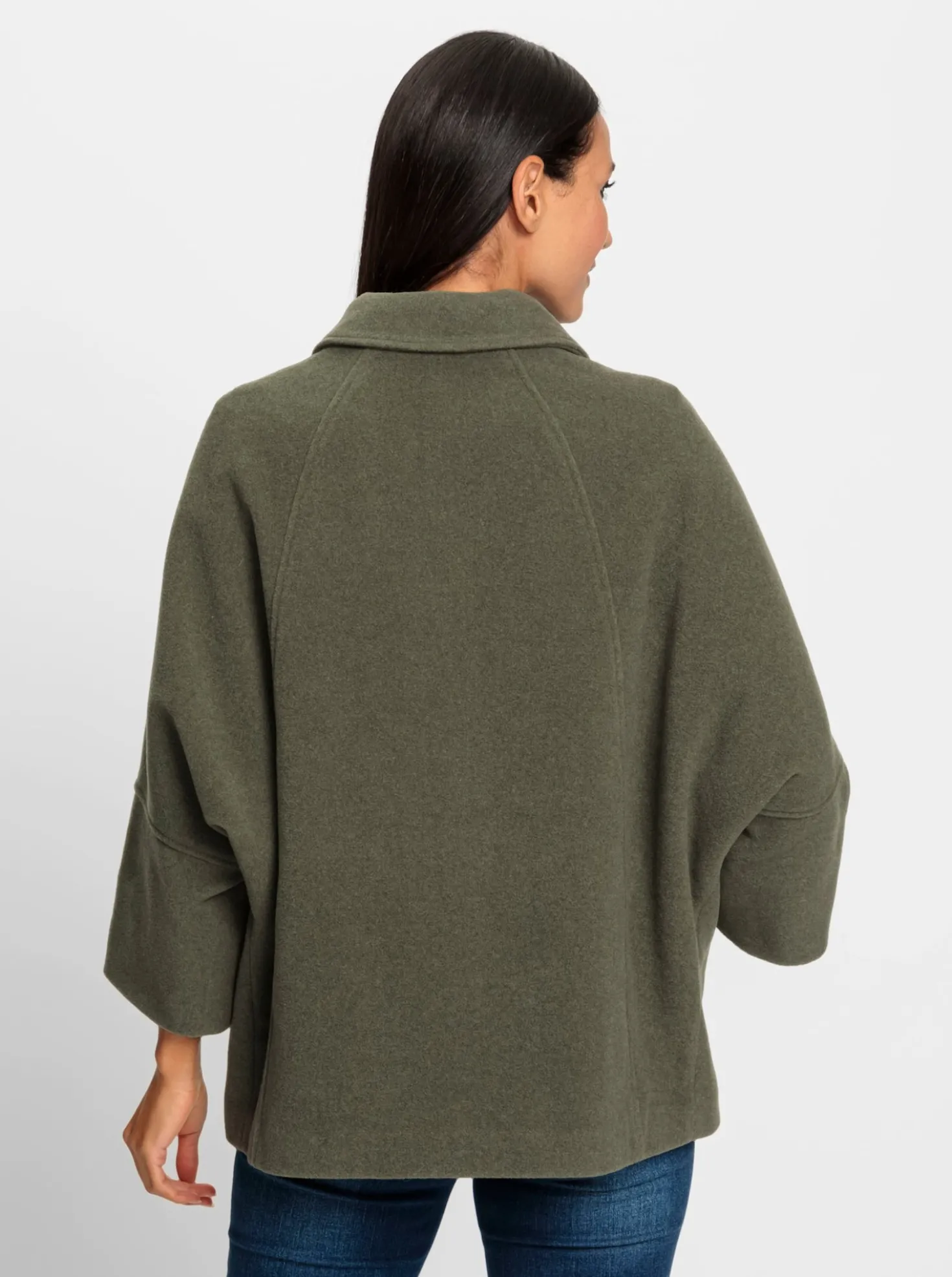 Jacke mit weiten Ärmeln