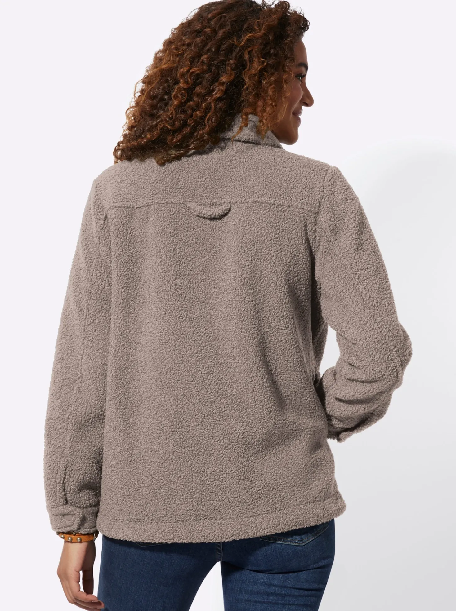 Jackenblazer aus Fleece