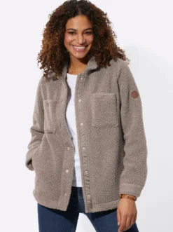 Jackenblazer aus Fleece