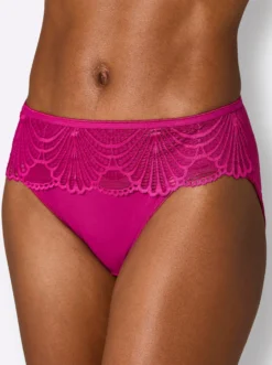 Jazzpants mit floraler Spitze